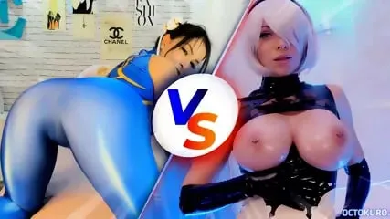 2B Vs Chun-Li | CUM FOR VIDEOGAME WAIFUS | ROUND 1